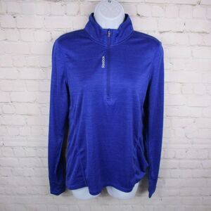 Reebok Half Zip Running Athleisure Pull Over Jacket